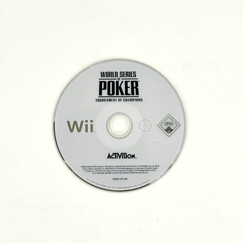 World Series Poker Tournament of Champions loose Wii