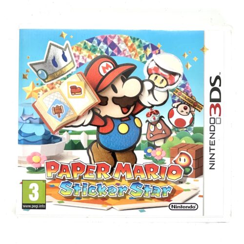Paper Mario Sticker Star Nintendo 3DS