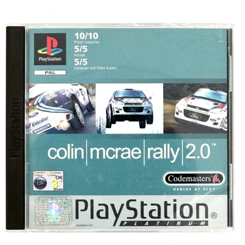 Colin MCrae Rally 2.0 Platinium CIB Ps1