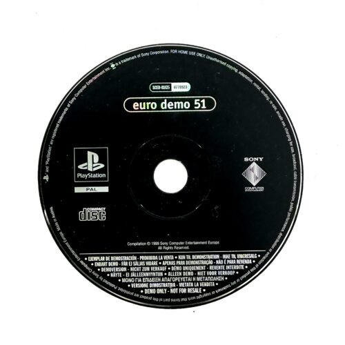 Euro Demo 51 loose Ps1
