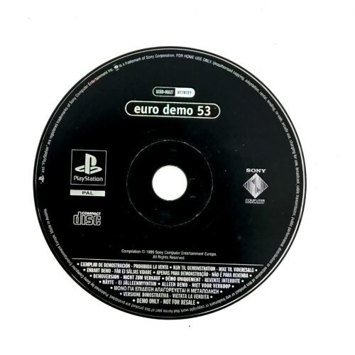 Euro Demo 53 loose Ps1