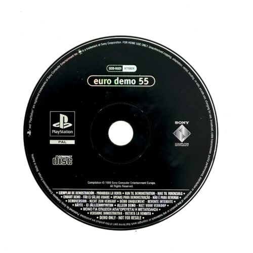Euro Demo 55 loose Ps1