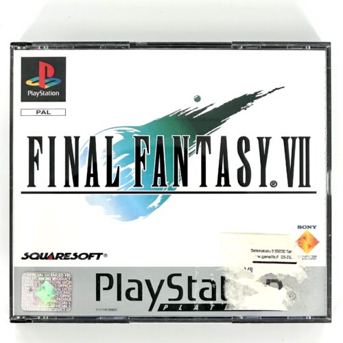 Final Fantasy VII Platinium CIB Ps1