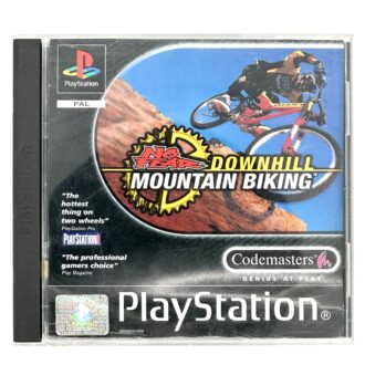 No Fear Downhill Mountain Biking CIB Ps1