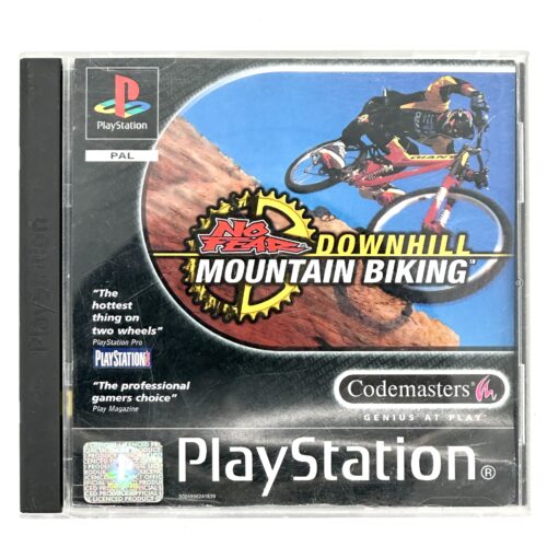 No Fear Downhill Mountain Biking CIB Ps1