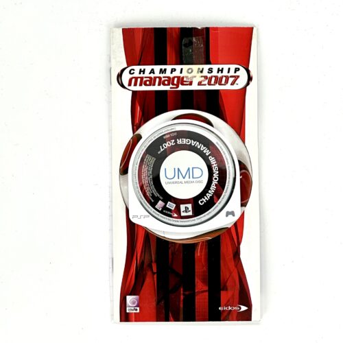 Championship Manager 2007 loose CIB PSP