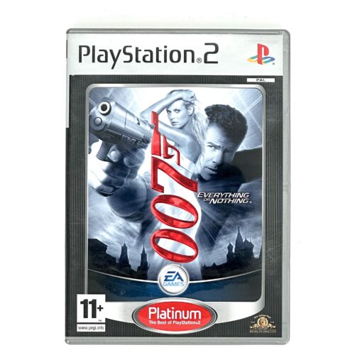 007 James Bond Everything or Nothing CIB Ps2