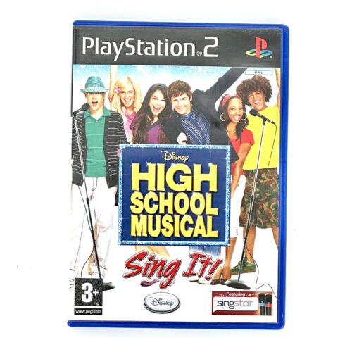 Disney Sing It High School Musical CIB Ps2