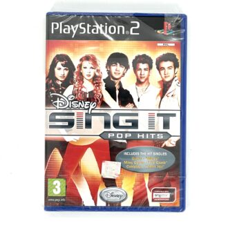 Disney Sing It Pop Hits NIB Ps2