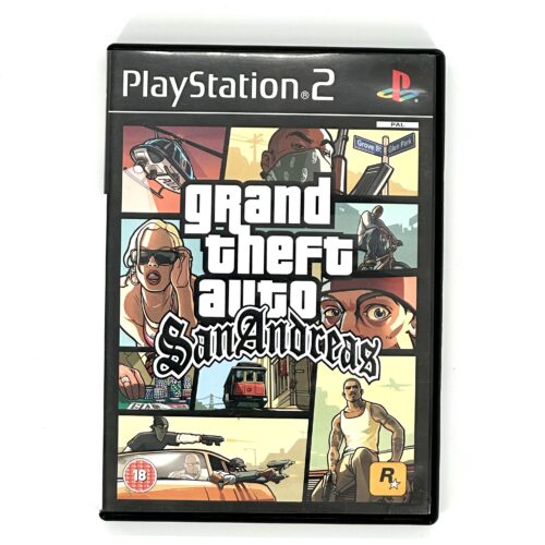 GTA San Andreas CIB Ps2