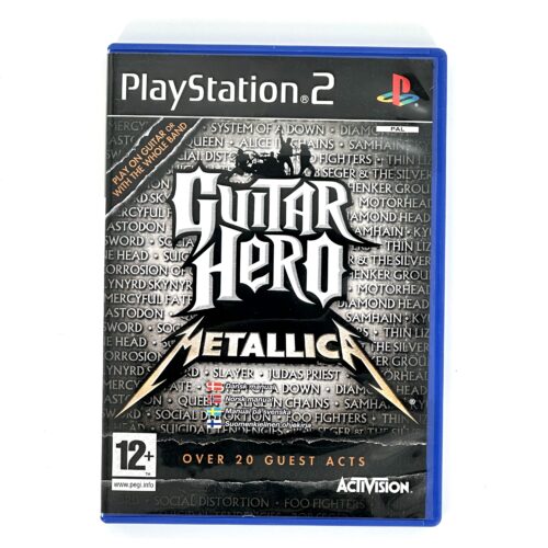 Guitar Hero Metallica CIB Ps2