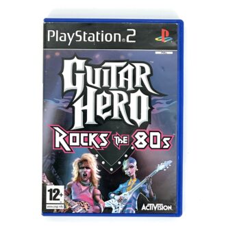 Guitar Hero Rock the 80s CIB Ps2