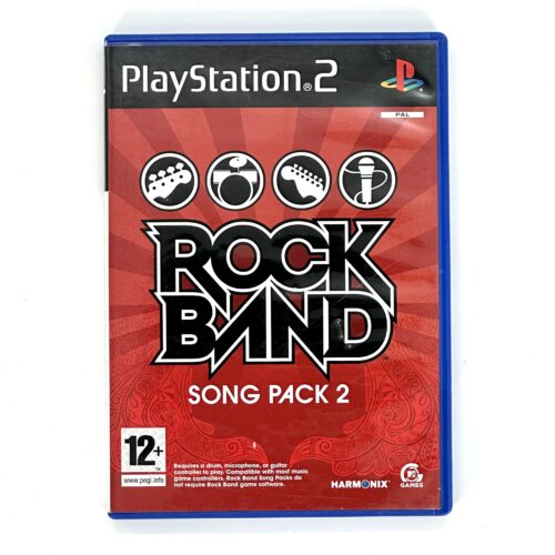 Rock Band Song Pack 2 CIB Ps2