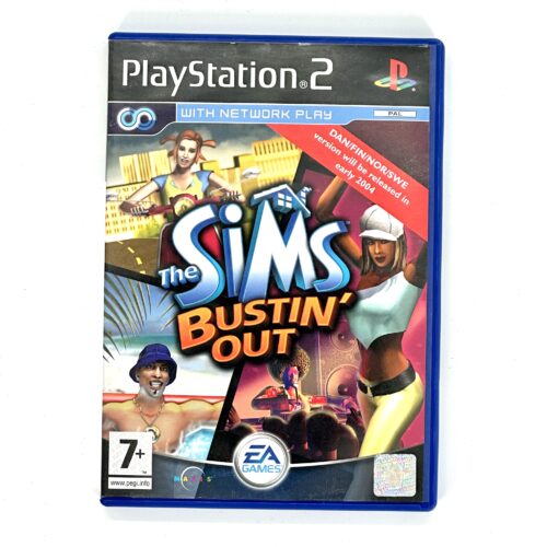 Sims Bustin' Out CIB Ps2
