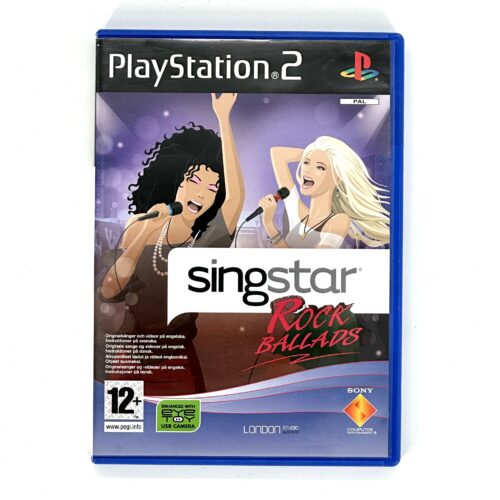 Singstar Rock Ballads Ps2