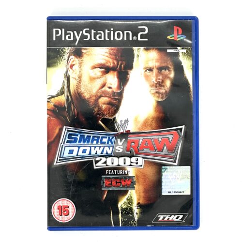 WWE SmackDown vs Raw 2009 CIB Ps2