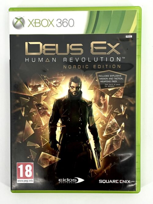 Deus Ex Human Revolution Nordic Edition Xbox 360