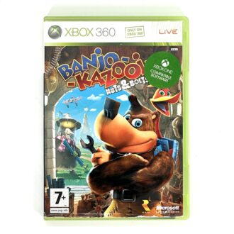 Banjoo Kazooi Nuts & Bolts CIB Xbox 360