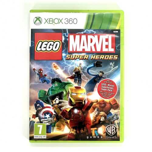 Lego Marvel Superheroes CIB Xbox 360