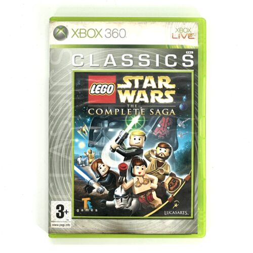 Lego Star Wars the Complete Saga CIB Xbox 360