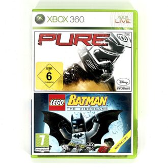 Pure & Lego Batman CIB Xbox 360