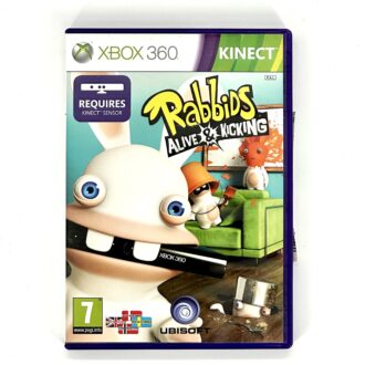 Rabbids Alive & Kicking Kinect CIB Xbox 360