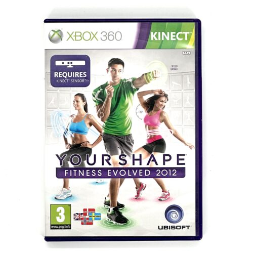 Kinect Your Shape Fitness Evolved 2012 Xbox 360