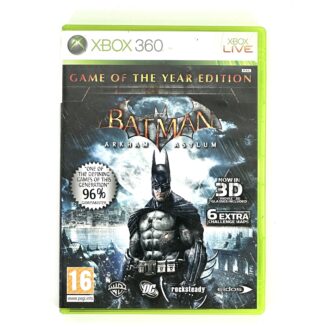 Batman Arkham Asylum Game of the Year Edition Xbox 360