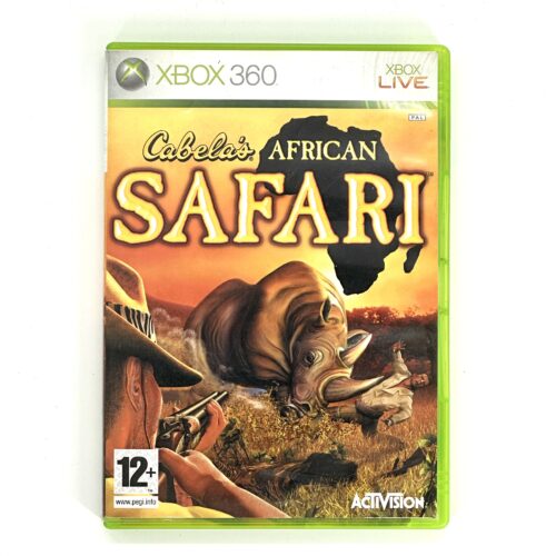 Cabela's African Safari CIB Xbox 360