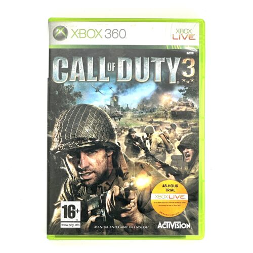 Call of Duty 3 CIB Xbox 360