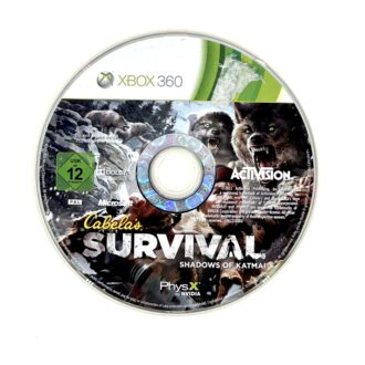 Cabela's Survival Shadows of Katmai loose Xbox 360