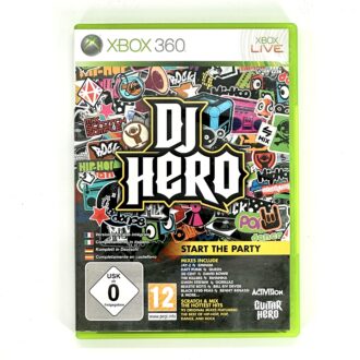 DJ Hero CIB Xbox 360