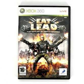 Eat Lead the Return of Matt Hazard CIB Xbox 360
