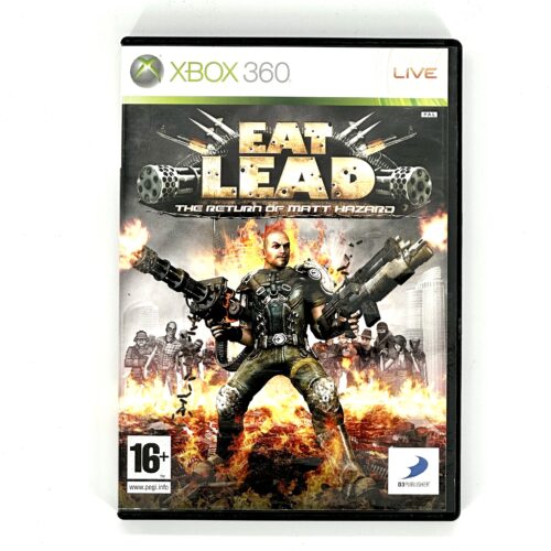 Eat Lead the Return of Matt Hazard CIB Xbox 360
