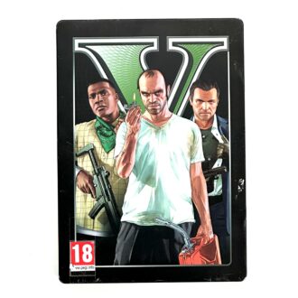 GTA 5 Steelbook CIB Xbox 360