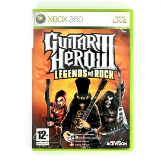 Guitar Hero 3 Legends of Rock CIB Xbox 360