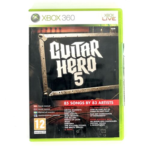 Guitar Hero 5 CIB Xbox 360