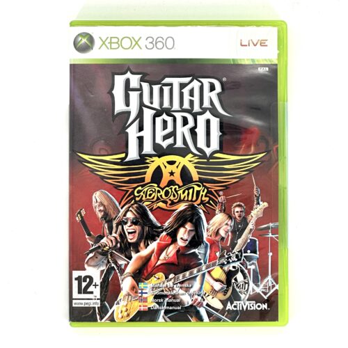 Guitar Hero Aerosmith CIB  Xbox 360