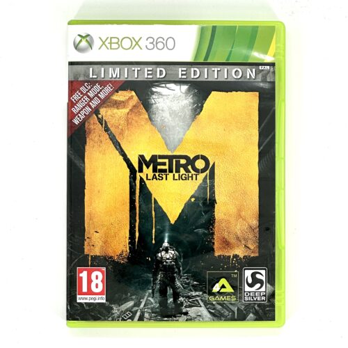 Metro Last Light CIB Xbox 360