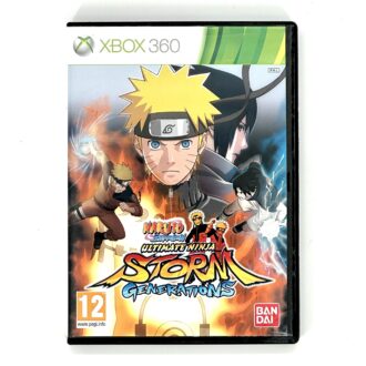 Naruto Shippuden Ultimate Ninja Storm Generations CIB Xbox 360