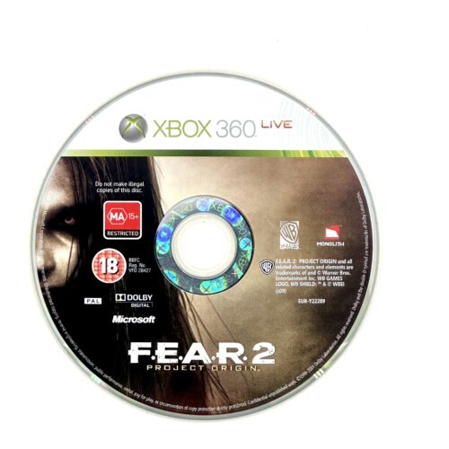 Fear 2 Project Origin loose Xbox 360