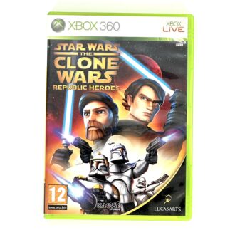 Star Wars the Clone Wars Republic Heroes CIB Xbox 360