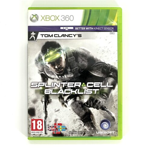 Tom Clancy's Splinter Cell Black List CIB Xbox 360