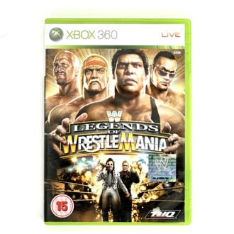 WWE Legends of Wrestle Mania CIB Xbox 360