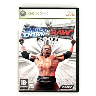 WWE SmackDown vs Raw 2007 CIB Xbox 360