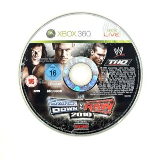WWE SmackDown vs Raw 2010 loose CIB Xbox 360