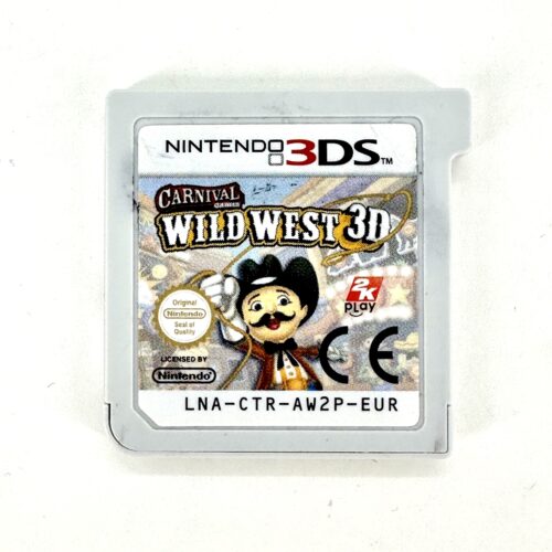 Carnival Games Wild West 3D loose Nintendo 3DS