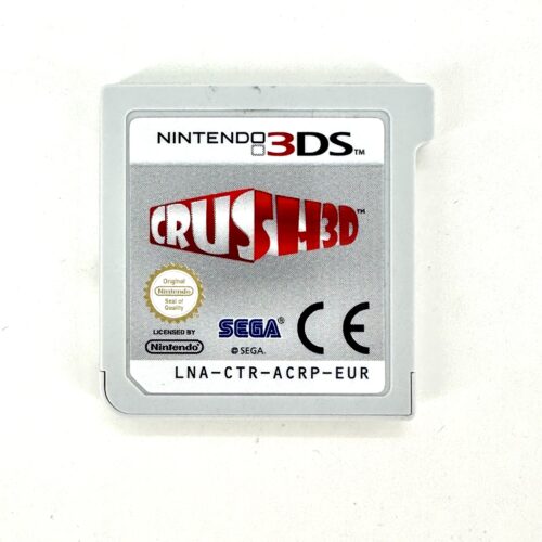 Crush 3D loose Nintendo 3DS