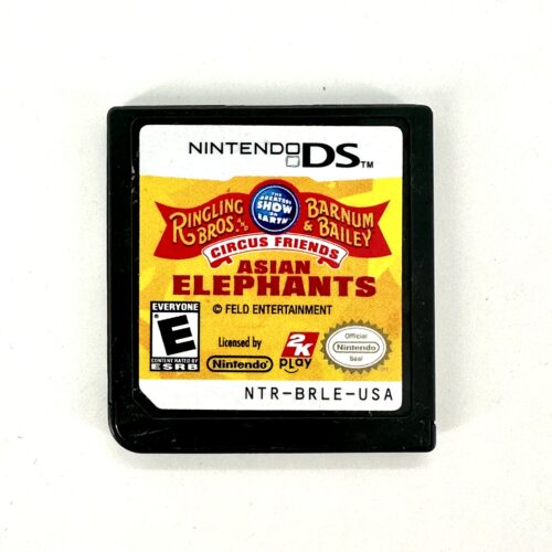 Ringling Bros. and Barnum & Bailey: Circus Friends - Asian Elephants loose Nintendo DS
