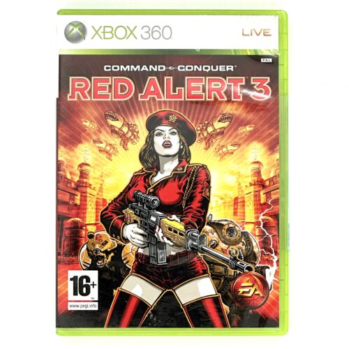 Command & Conquer Red Alert 3 CIB Xbox 360